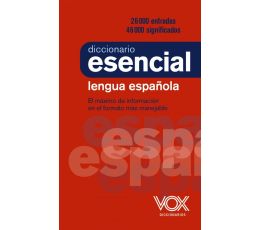 ANAYA  - DICCIONARIO VOX ESENCIAL LENGUA ESPAÑOLA