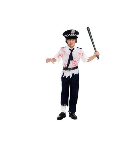 DISFRAZ POLICIA ZOMBIE T-5/6 AÑOS DISFRAZ POLICIA ZOMBIE T-5/6 AÑOS
