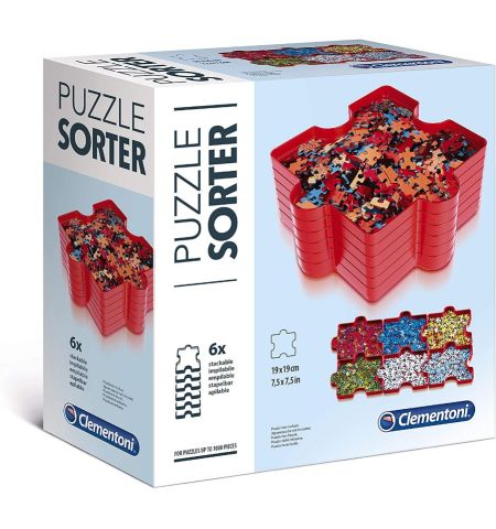 CLASIFICADOR DE PUZZLES SORTES (6 BANDEJAS) CLASIFICADOR DE PUZZLES SORTES (6 BANDEJAS)
