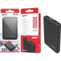 BATERIA EXTERNA POWER BANK AVANT 6000 mAh - COLOR NEGRO BATERIA EXTERNA POWER BANK AVANT 6000 mAh - COLOR NEGRO