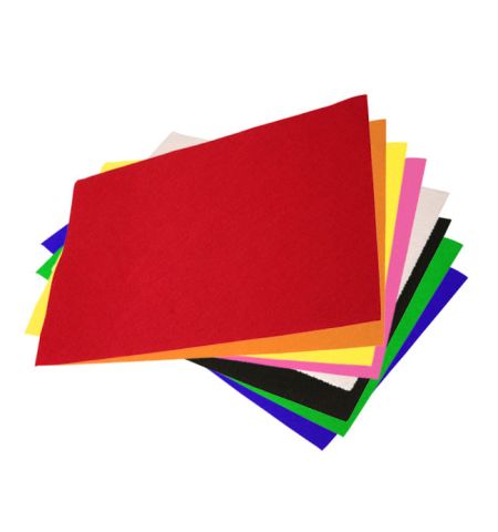 FIELTRO PRYSE 40X60CM 180G/M2 - PACK 10 COLORES SURTIDOS FIELTRO PRYSE 40X60CM 180G/M2 - PACK 10 COLORES SURTIDOS