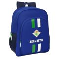 MOCHILA JUNIOR REAL BETIS BALOMPIÉ ADAPTABLE A CARRO - 38 CM (AZUL) MOCHILA JUNIOR REAL BETIS BALOMPIÉ ADAPTABLE A CARRO - 38 CM (AZUL)