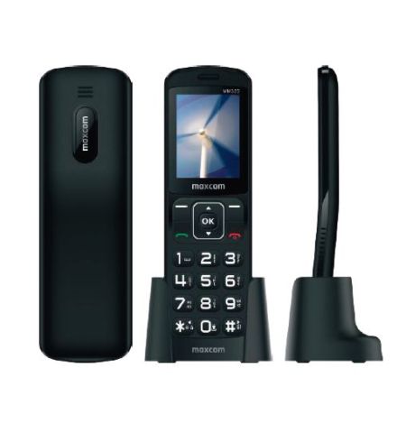 TELEFONO FIJO/MOVIL MAXCOM MM32D TECLAS GRANDES (TARJETA SIM)
