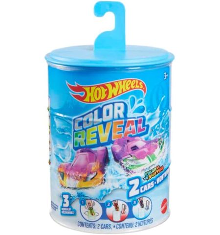 HOT WHEELS COLOR REVEAL PACK 2 COCHES SURTIDOS HOT WHEELS COLOR REVEAL PACK 2 COCHES SURTIDOS