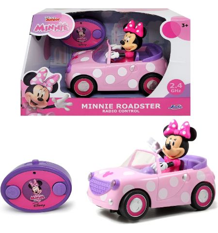 COCHE RADIOCONTROL MINNIE Y FIGURAS COCHE RADIOCONTROL MINNIE Y FIGURAS