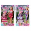 MUÑECA STEFFI LOVE - PASEO CON BEBE (SURTIDAS) MUÑECA STEFFI LOVE - PASEO CON BEBE (SURTIDAS)