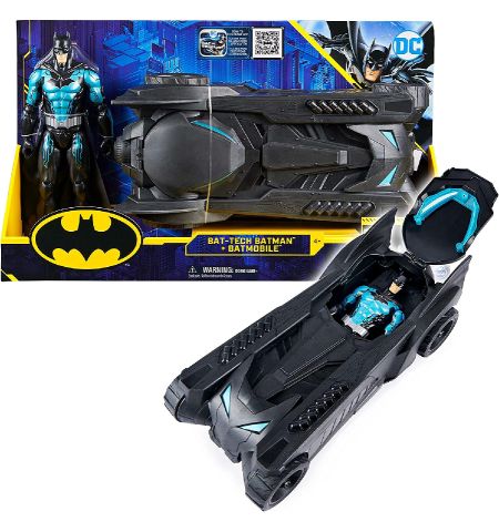 COCHE BATMOVIL CON FIGURA BATMAN COCHE BATMOVIL CON FIGURA BATMAN