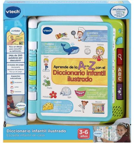 LIBRO INTERACTIVO DICCIONARIO INFANTIL ILUSTRADO ESCUELA INFANTIL EN CASA