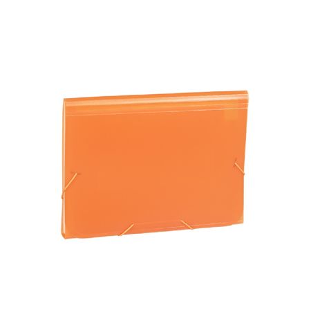 CARPETA FUELLE ACORDEON POLIPROPILENO GOMAS 13 DPTOS. CARCHIVO - COLOR NARANJA