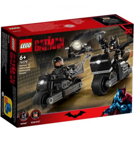 LEGO THE BATMAN - BATMAN Y SELINA KYLE: PERSECUCION EN MOTO LEGO THE BATMAN - BATMAN Y SELINA KYLE: PERSECUCION EN MOTO