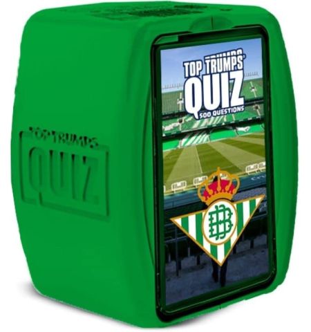 JUEGO DE MESA TOP TRUMPS QUIZ - REAL BETIS BALOMPIE JUEGO DE MESA TOP TRUMPS QUIZ - REAL BETIS BALOMPIE