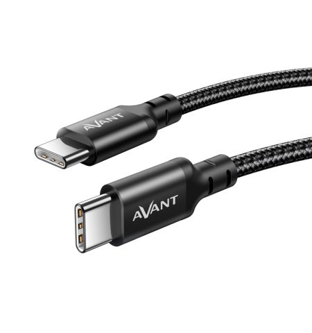 CABLE USB TIPO C A TIPO C UNIVERSAL AVANT CONNECT 1M PD 60W 3A TRENZADO (CARGA RAPIDA) CABLE USB TIPO C A TIPO C UNIVERSAL AVANT CONNECT 1M PD 60W 3A TRENZADO (CARGA RAPIDA)