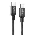 CABLE USB TIPO C A TIPO C UNIVERSAL AVANT CONNECT 1M PD 60W 3A TRENZADO (CARGA RAPIDA) CABLE USB TIPO C A TIPO C UNIVERSAL AVANT CONNECT 1M PD 60W 3A TRENZADO (CARGA RAPIDA)
