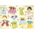 MUÑECAS CLASICAS RECORTABLES 1 SERVILIBRO - MUÑECAS CLASICAS RECORTABLES 1