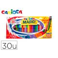 ROTULADOR CARIOCA CAMBIA COLOR TINTA MAGICA CAJA DE 30 UNIDADES COLORES SURTIDOS ROTULADOR CARIOCA CAMBIA COLOR TINTA MAGICA CAJA DE 30 UNIDADES COLORES SURTIDOS
