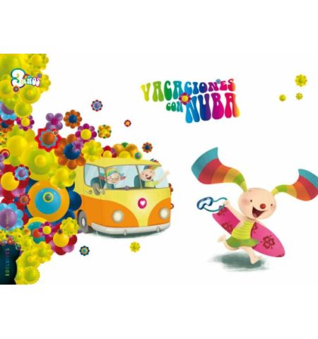 VACACIONES CON NUBA 3 AÑOS DIMENSIÓN NUBARIS EDELVIVES - VACACIONES CON MICKEY Y SUS AMIGOS. EMPIEZO INFANTIL 3