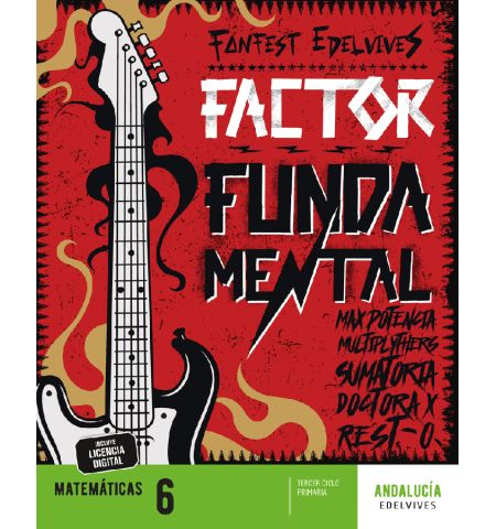 MATEMATICAS 6º EP - PROYECTO FAN FEST (EDELVIVES) EDELVIVES - MATEMATICAS 6º EP - PROYECTO FAN FEST