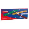 ENCUADERNADOR FASTENER PLASTICO APLI CAJA 50U. COLORES SURTIDOS ENCUADERNADOR FASTENER PLASTICO APLI CAJA 50U. COLORES SURTIDOS