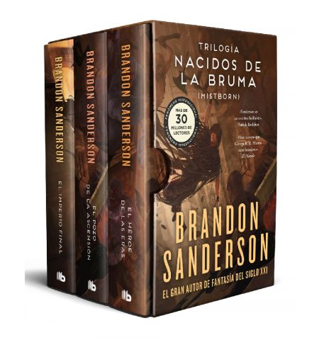 B BOLSILLO - ESTUCHE MISTBORN - TRILOGIA NACIDOS DE LA BRUMA