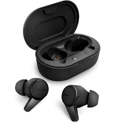 AURICULARES BLUETOOTH TWS PHILIPS TAT1207 COLOR NEGRO