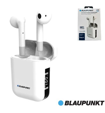 AURICULARES BLUETOOTH TWS BLAUKPUNT BLP4986W - COLOR BLANCO AURICULARES BLUETOOTH TWS BLAUKPUNT BLP4986W - COLOR BLANCO