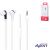 AURICULARES AVANT CONNECT IN-EAR CON MICROFONO(CABLE 1,2M / JACK 3,5MM) COLOR BLANCO