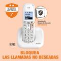 TELEFONO INALAMBRICO ALCATEL XL785 TECLAS Y NUMEROS GRANDES / PANTALLA XL / M.LIBRES - COLOR BLANCO TELEFONO INALAMBRICO ALCATEL XL785 TECLAS Y NUMEROS GRANDES / PANTALLA XL / M.LIBRES - COLOR BLANCO