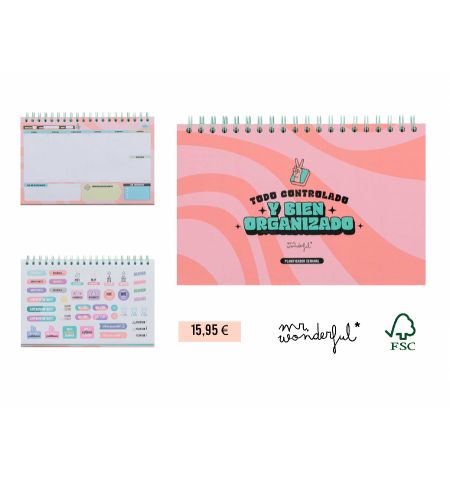 PLANIFICADOR SEMANAL MR WONDERFUL PLANIFICADOR SEMANAL MR WONDERFUL