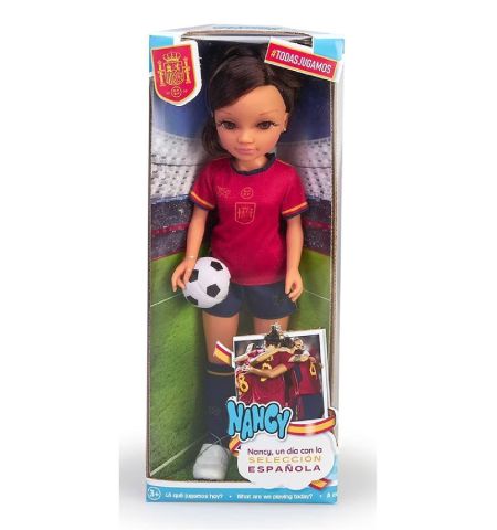 NANCY UN DIA CON LA SELECCION ESPAÑOLA (MUÑECA MORENA) NANCY UN DIA CON LA SELECCION ESPAÑOLA (MUÑECA MORENA)
