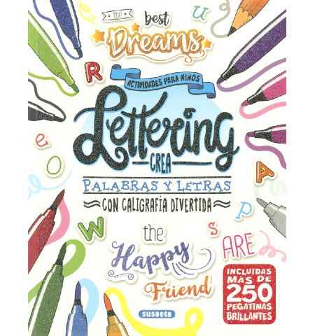 LETTERING. CREA PALABRAS Y LETRAS SUSAETA - LETTERING. CREA PALABRAS Y LETRAS