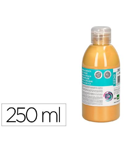 PINTURA ACRILICA LIDERPAPEL BOTE 250ML - COLOR CARNE PINTURA ACRILICA LIDERPAPEL BOTE 250ML - COLOR CARNE