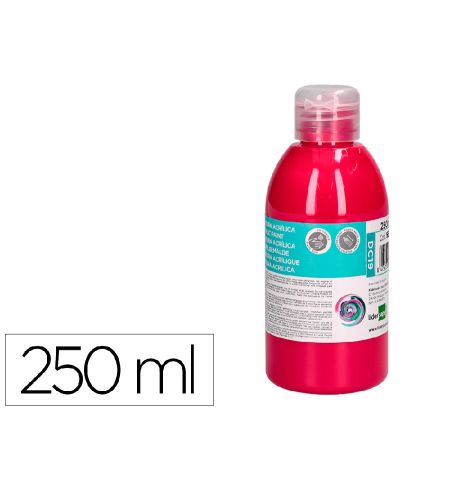 PINTURA ACRILICA LIDERPAPEL BOTE 250ML - COLOR MAGENTA PINTURA ACRILICA LIDERPAPEL BOTE 250ML - COLOR MAGENTA