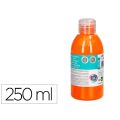 PINTURA ACRILICA LIDERPAPEL BOTE 250ML - COLOR NARANJA PINTURA ACRILICA LIDERPAPEL BOTE 250ML - COLOR NARANJA
