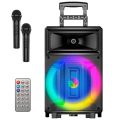 ALTAVOZ BLUETOOTH KARAOKE COOL FEST (2 MICROFONO + MANDO)- 60W COLOR NEGRO ALTAVOZ BLUETOOTH KARAOKE COOL FEST (2 MICROFONO + MANDO)- 60W COLOR NEGRO