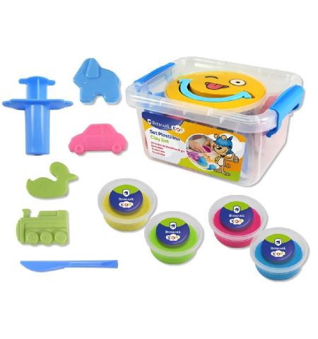 BAUL PLASTILINA SLIME 12 COLORES + 7 ACCESORIOS BISMARK BAUL PLASTILINA SLIME 12 COLORES + 7 ACCESORIOS BISMARK
