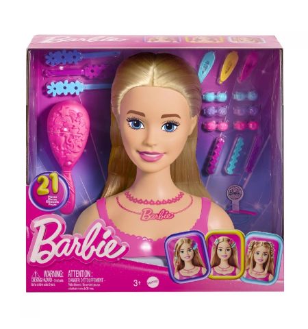 BUSTO MUÑECA BARBIE PARA PEINAR Y MAQUILLAR BUSTO MUÑECA BARBIE PARA PEINAR Y MAQUILLAR