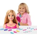 BUSTO MUÑECA BARBIE PARA PEINAR Y MAQUILLAR BUSTO MUÑECA BARBIE PARA PEINAR Y MAQUILLAR