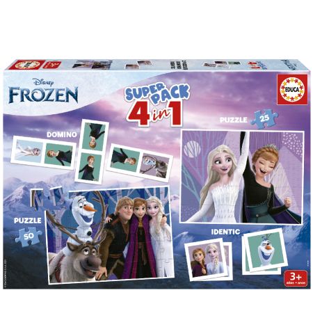 JUEGO EDUCA SUPERPACK 4 EN 1 JUEGO EDUCA SUPERPACK 4 EN 1