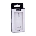 RATON USB WIRELESS COOL SLIM SILENCIOSO 2 EN 1 (BLUETOOTH + USB) COLOR BLANCO