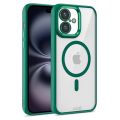 FUNDA MOVIL CARCASA iPHONE 16 - MAGNETICA BORDE COLOR VERDE