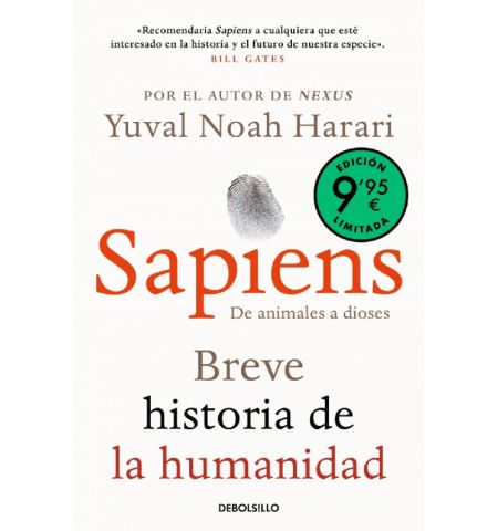 DEBOLSILLO - SAPIENS (CAMPAÑA EDICION LIMITADA)