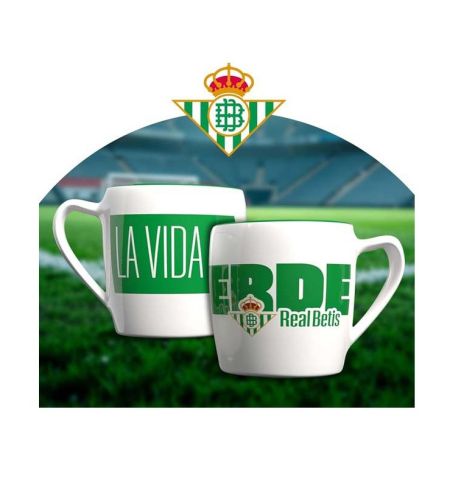 TAZA DE CERAMICA REAL BETIS BALOMPIE - 380ML TAZA DE CERAMICA REAL BETIS BALOMPIE - 380ML