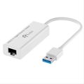 ADAPTADOR USB 3.0 A RED (RJ45) GIGABIT 10/100/1000 COLOR BLANCO NANOCABLE ADAPTADOR USB 3.0 A RED (RJ45) GIGABIT 10/100/1000 COLOR BLANCO NANOCABLE