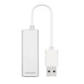 ADAPTADOR USB 3.0 A RED (RJ45) GIGABIT 10/100/1000 COLOR BLANCO NANOCABLE ADAPTADOR USB 3.0 A RED (RJ45) GIGABIT 10/100/1000 COLOR BLANCO NANOCABLE