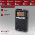RADIO SAMI AM/FM RS-12903 BOLSILLO 2 BANDAS DIGITAL CON FUNCION SLEEP COLOR NEGRO RADIO SAMI AM/FM RS-12903 BOLSILLO 2 BANDAS DIGITAL CON FUNCION SLEEP COLOR NEGRO