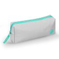 ESTUCHE PORTATODO ANTARTIK BASIC PACK 1 COMPARTIMENTO COLOR GRIS / TURQUESA