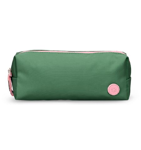 ESTUCHE PORTATODO ANTARTIK BASIC PACK 1 COMPARTIMENTO COLOR VERDE / ROSA