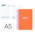 AGENDA ESCOLAR LIDERPAPEL CURSO 25-26 ESPIRAL CLASSIC DIA PAGINA A5 - 70 GRS. FSC COLOR NARANJA AGENDA ESCOLAR LIDERPAPEL CURSO 25-26 ESPIRAL CLASSIC DIA PAGINA A5 - 70 GRS. FSC COLOR NARANJA