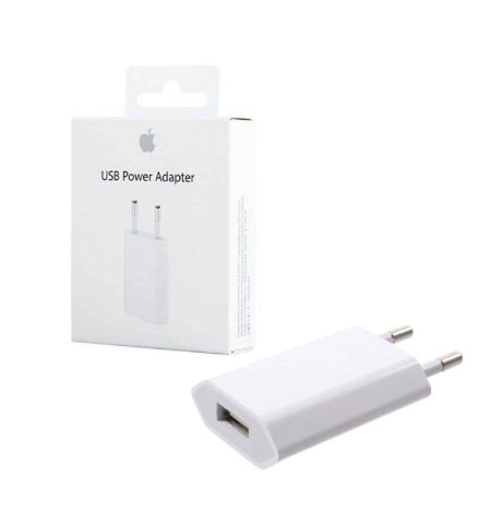 CARGADOR RED ORIGINAL APPLE iPHONE 5W USB (SOLO ADAPTADOR) MD813ZM/A CARGADOR RED ORIGINAL APPLE iPHONE 5W USB (SOLO ADAPTADOR) MD813ZM/A