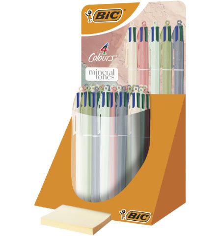 BOLIGRAFO BIC CUATRO COLORES MINERAL TONES (5 COLORES) BOLIGRAFO BIC CUATRO COLORES MINERAL TONES (5 COLORES)